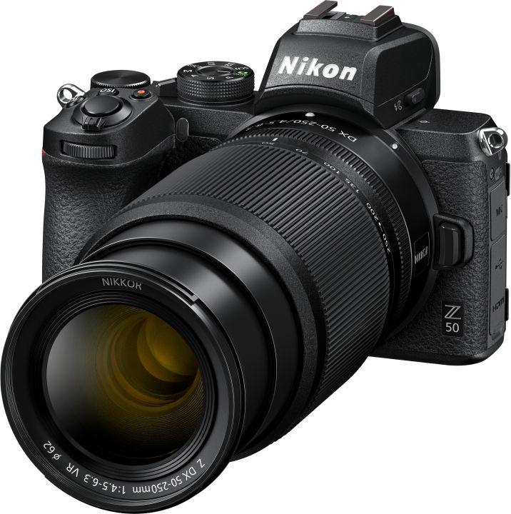 Nikon Z 50 Kit m/ Z DX 16-50mm VR & Z DX 50-250 F4.5-6.3 VR